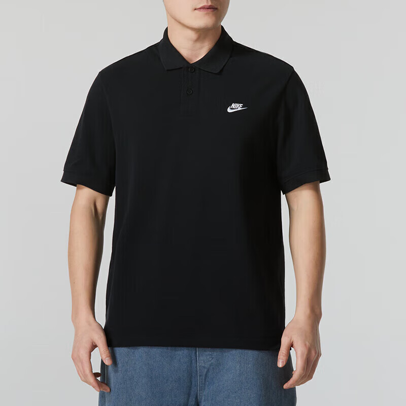 NIKE耐克男子CLUB SS POLO PIQUE寬松休閑百搭POLO衫FN3895-010