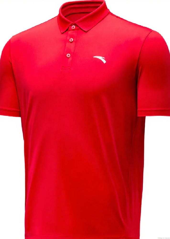 安踏2025夏新男女冰膚涼感針織T短袖POLO衫452520203-4