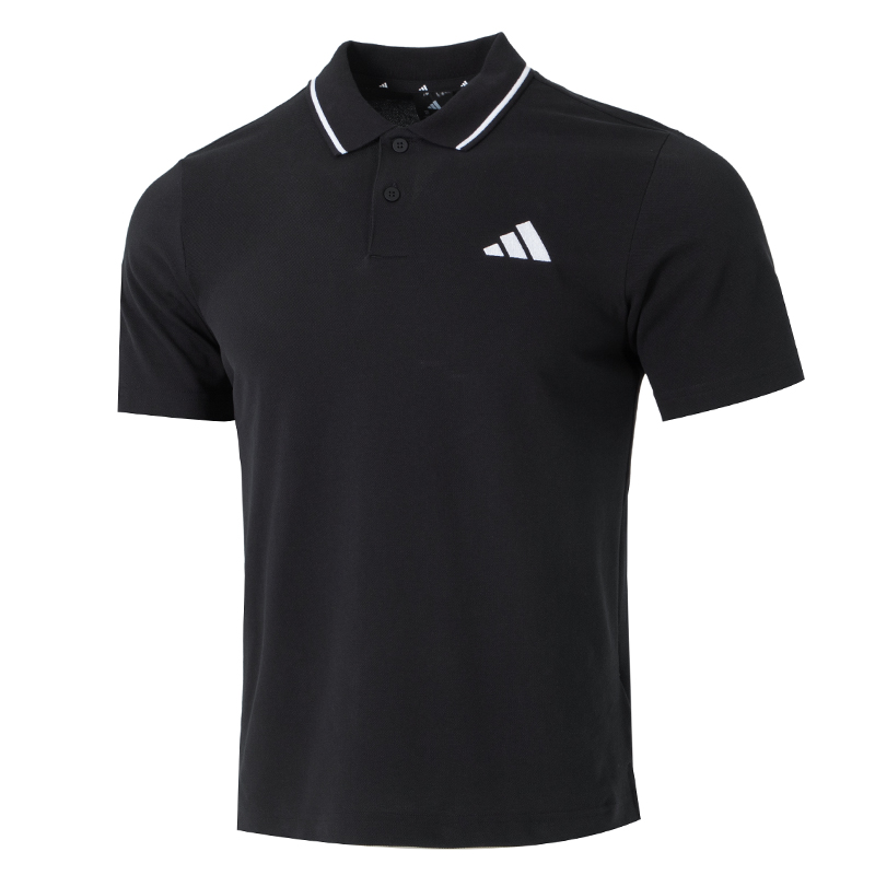 Adidas阿迪達(dá)斯男裝短袖M SL PQ PS休閑時(shí)尚POLO衫JE9023
