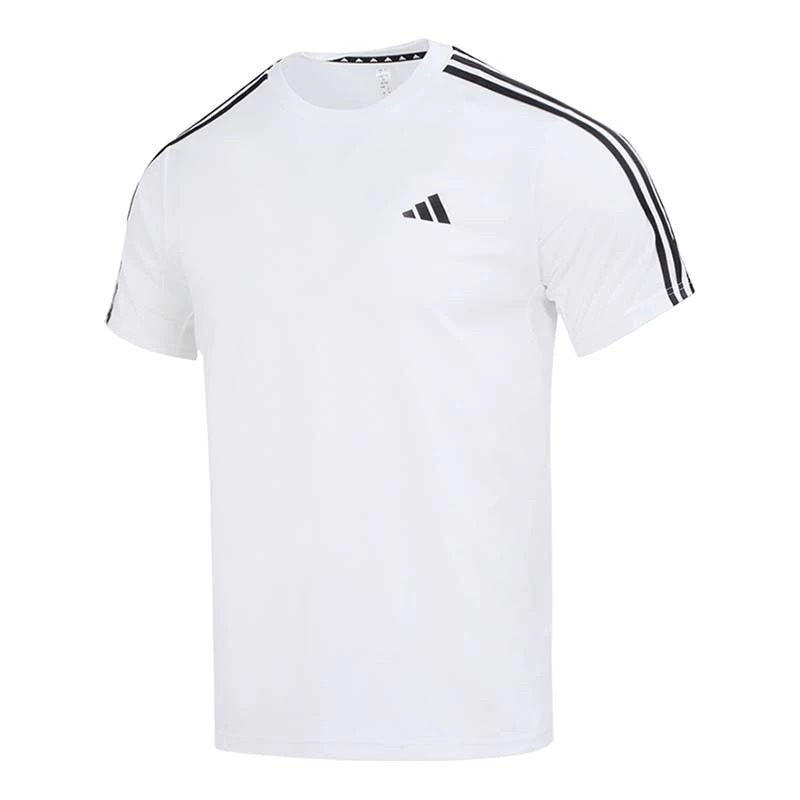 Adidas/阿迪達斯男子透氣休閑圓領舒適運動短袖T恤IB8151