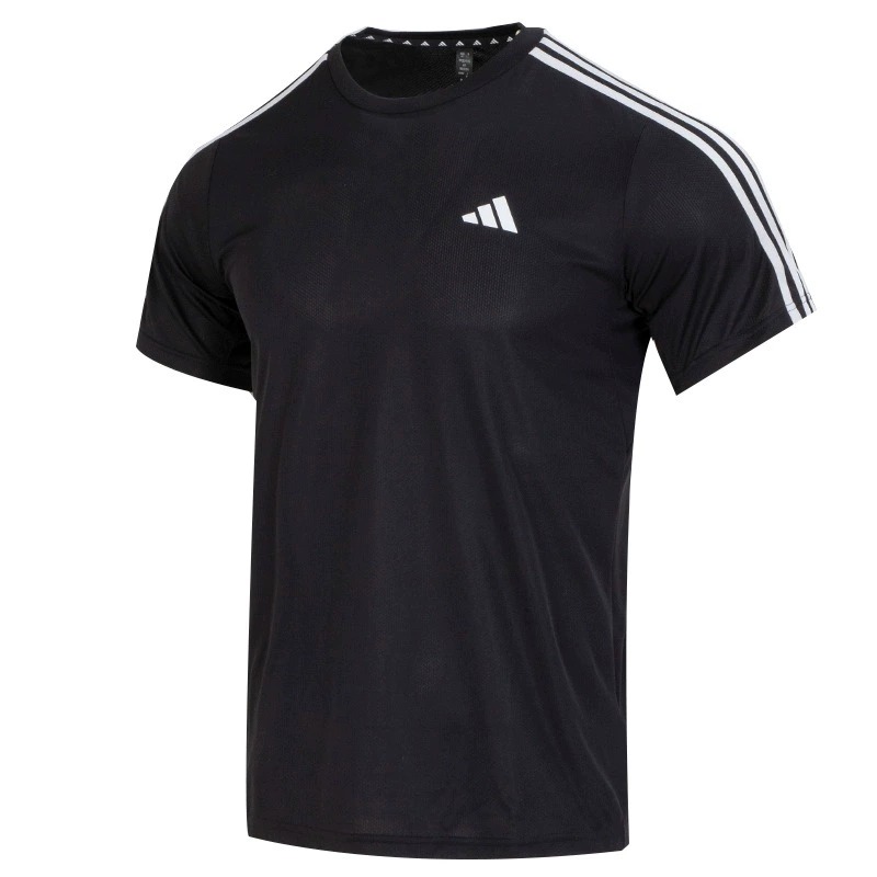 Adidas/阿迪達斯男子訓練運動透氣圓領時尚短袖T恤IB8150