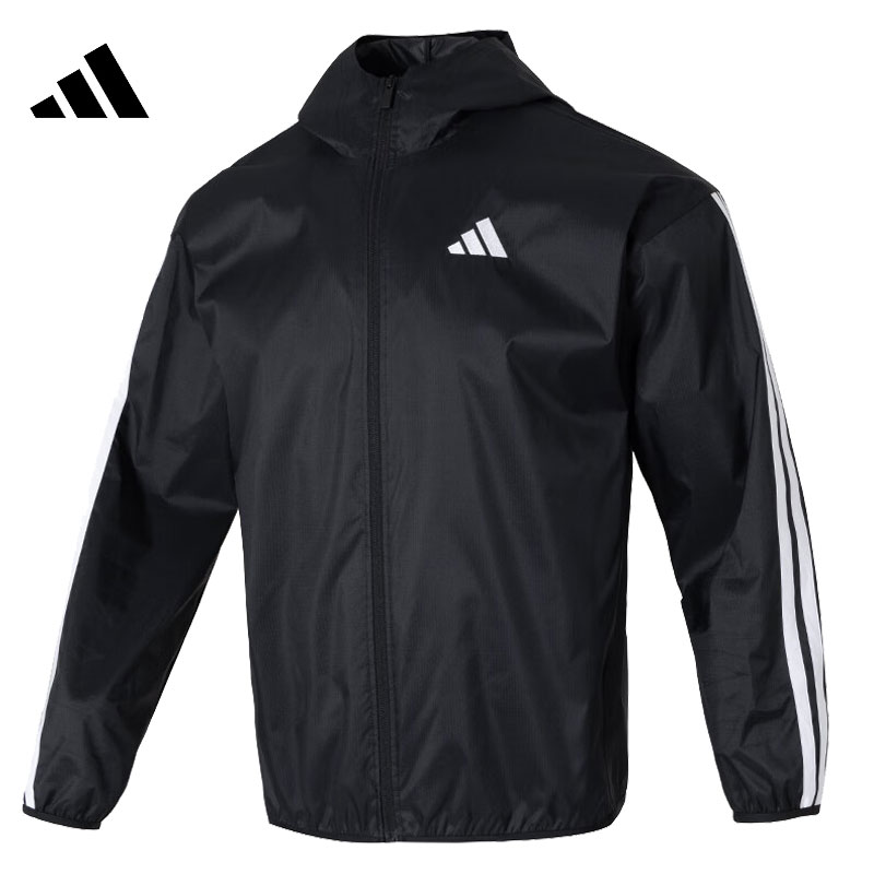 adidas阿迪達(dá)斯男子M 3S WB Ripstop運動健身夾克外套IM7848